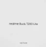 Гарнитура внутриканальные Realme Buds T200 Lite черный беспроводные bluetooth в ушной раковине (6941764454491)
