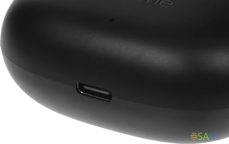 Гарнитура внутриканальные Realme Buds T200 Lite черный беспроводные bluetooth в ушной раковине (6941764454491)