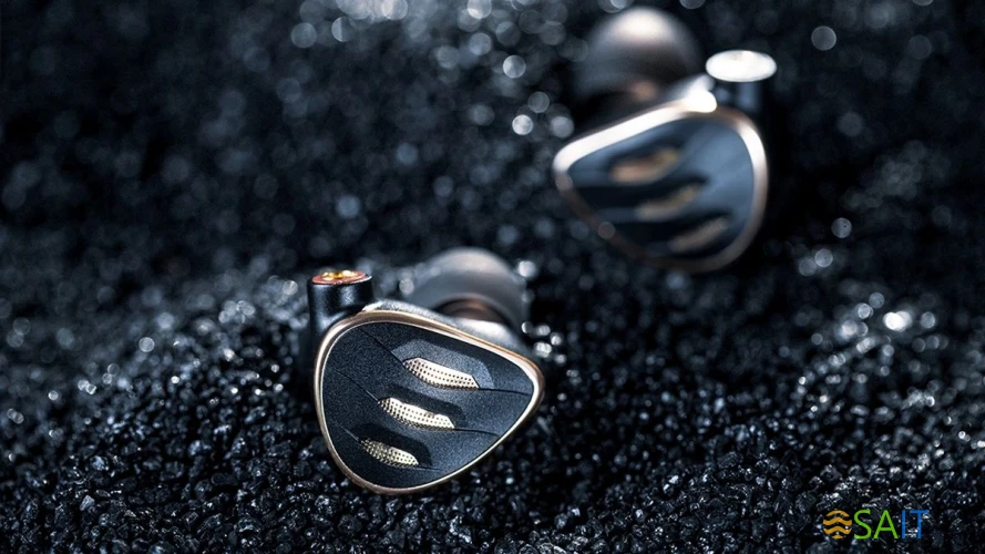 Наушники вкладыши Fiio FH5S 1.2м черный/медный проводные в ушной раковине (80001473)