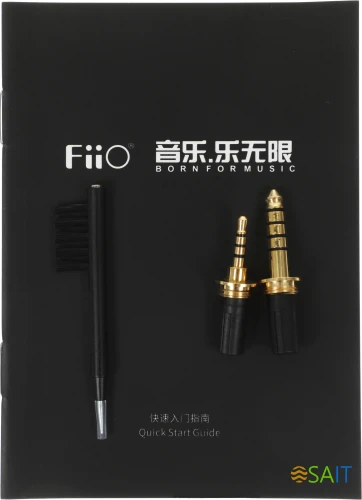 Наушники вкладыши Fiio FH5S 1.2м черный/медный проводные в ушной раковине (80001473)