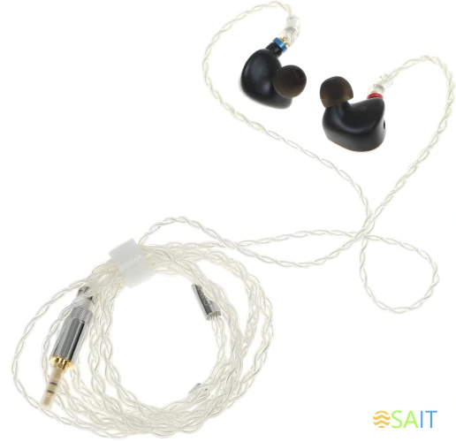 Наушники вкладыши Fiio FH5S 1.2м черный/медный проводные в ушной раковине (80001473)