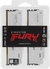 Память DDR5 2x32GB 5200MHz Kingston KF552C40BWAK2-64 Fury Beast RGB RTL Gaming PC5-41600 CL40 DIMM 288-pin 1.25В single rank с радиатором Ret