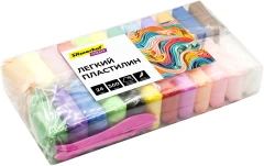 Пластилин легкий Silwerhof Create LC24OP-360st 24цв. 15гр. стек 3шт пакет