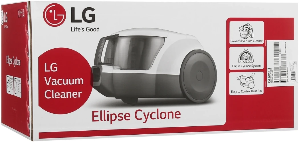 Пылесос LG VC5420NNTS 2000Вт серебристый/черный