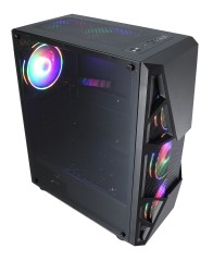 Корпус Formula CL-3303B RGB черный без БП ATX 2xUSB2.0 1xUSB3.0 audio bott PSU