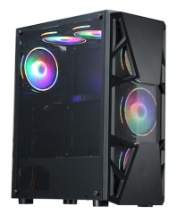 Корпус Formula CL-3303B RGB черный без БП ATX 2xUSB2.0 1xUSB3.0 audio bott PSU