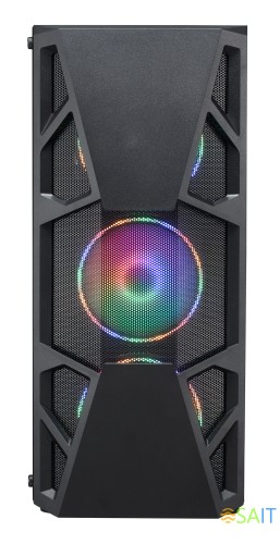 Корпус Formula CL-3303B RGB черный без БП ATX 2xUSB2.0 1xUSB3.0 audio bott PSU