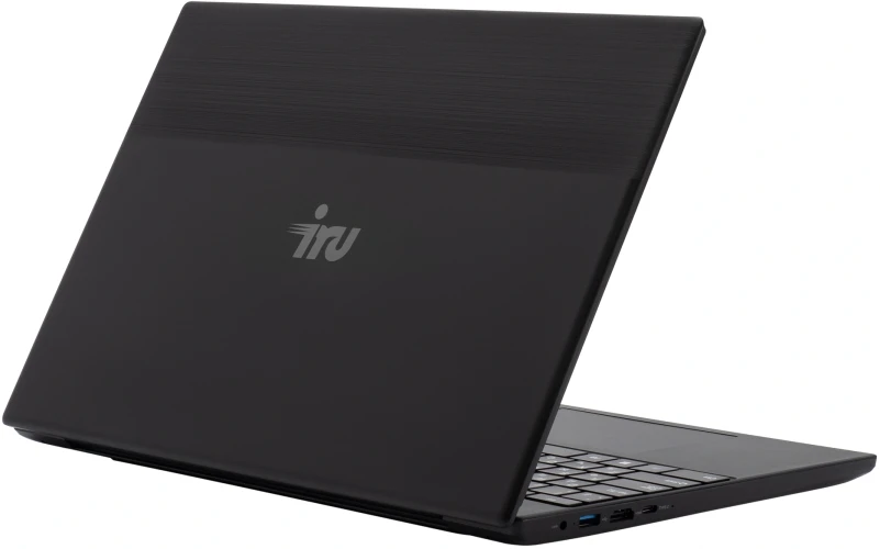 Ноутбук IRU Tactio 15ALG Core i5 1335U 16Gb SSD512Gb Intel Iris Xe graphics 15" IPS FHD Windows 11 Pro 64 black WiFi BT (2125433)