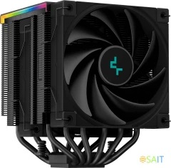 Устройство охлаждения(кулер) Deepcool AK620 Digital Soc-AM5/AM4/1200/1700/1851 черный 4-pin 28dB Al+Cu LCD 260W 1486gr Ret (R-AK620-BKADMN-G)