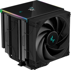 Устройство охлаждения(кулер) Deepcool AK620 Digital Soc-AM5/AM4/1200/1700/1851 черный 4-pin 28dB Al+Cu LCD 260W 1486gr Ret (R-AK620-BKADMN-G)