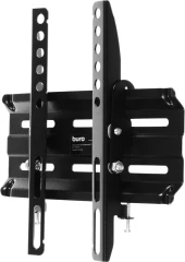 Кронштейн для телевизора Buro TL1S черный 15"-48" макс.25кг настенный наклон