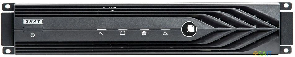 Источник бесперебойного питания Бастион SKAT-UPS 10000-RACK-ON 9000Вт 10000ВА черный без батареи