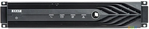 Источник бесперебойного питания Бастион SKAT-UPS 10000-RACK-ON 9000Вт 10000ВА черный без батареи