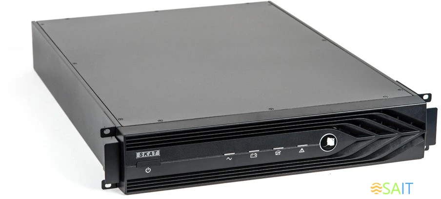 Источник бесперебойного питания Бастион SKAT-UPS 10000-RACK-ON 9000Вт 10000ВА черный без батареи