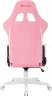 Кресло игровое A4Tech Bloody GC-930 розовый с подголов. крестов. пластик пластик белый