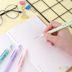 Ручка шариков. автоматическая Deli X-tream EQ03336-1 ассорти d=0.7мм син. черн. уп.пласт. (1шт) 1стерж. линия 0.4мм кругл.