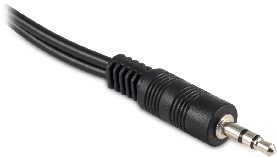 Адаптер аудио Buro BU-2XJACK-JACK 2xJack 3.5 (f)/Jack 3.5 (m) 0.2м. черный