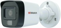 Камера видеонаблюдения аналоговая HiWatch DS-T200A(B) (2.8MM) 2.8-2.8мм HD-TVI цв. корп.:белый