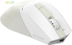 Мышь A4Tech Fstyler FG45CS Air2 бежевый оптическая 2000dpi silent беспров. USB для ноутбука 7but (FG45CS AIR2 USB (CREAM BEIGE))
