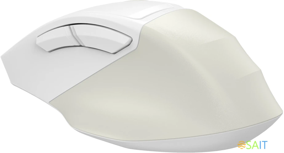 Мышь A4Tech Fstyler FG45CS Air2 бежевый оптическая 2000dpi silent беспров. USB для ноутбука 7but (FG45CS AIR2 USB (CREAM BEIGE))