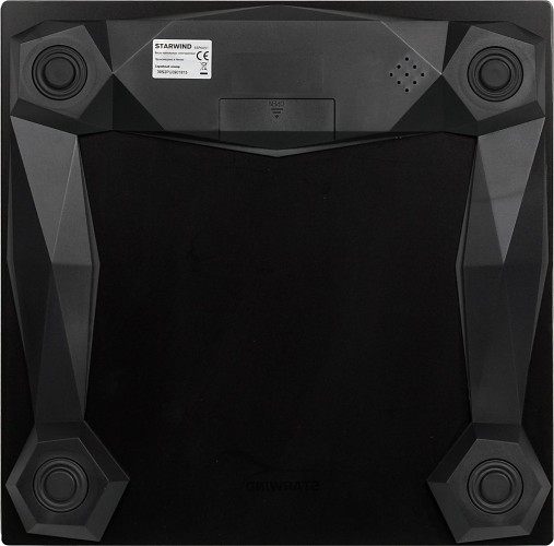 Весы напольные электронные Starwind SSP6051 макс.180кг черный