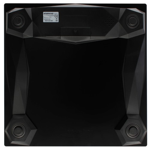 Весы напольные электронные Starwind SSP6051 макс.180кг черный