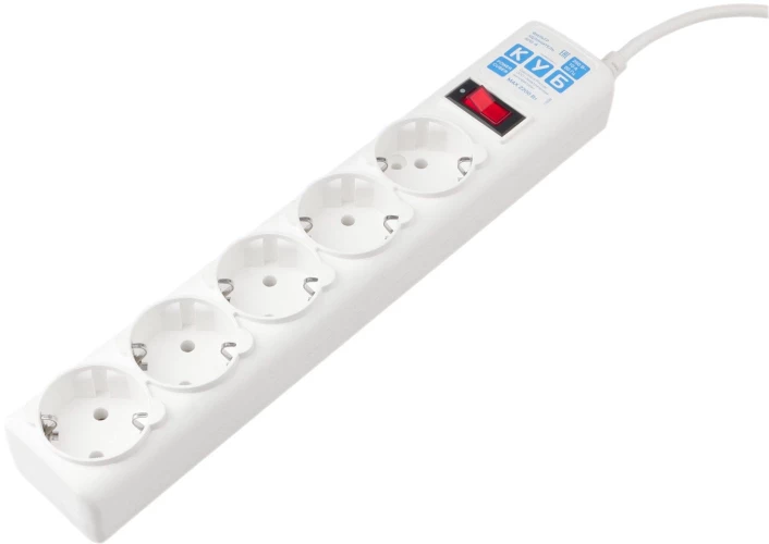 Сетевой фильтр Powercube SPG-B-6-WHITE 1.9м (5 розеток) белый (коробка)