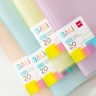 Папка с 20 прозр.вклад. Deli EB032 A4 полипропилен ассорти