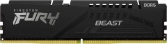 Память DDR5 16GB 6400MHz Kingston KF564C32BBE-16 Fury Beast Black Expo RTL Gaming PC5-51200 CL32 DIMM 288-pin 1.4В single rank с радиатором Ret