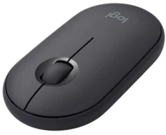 Мышь Logitech Pebble 2 M350S графитовый оптическая 4000dpi silent беспров. BT для ноутбука 2but (910-006988)