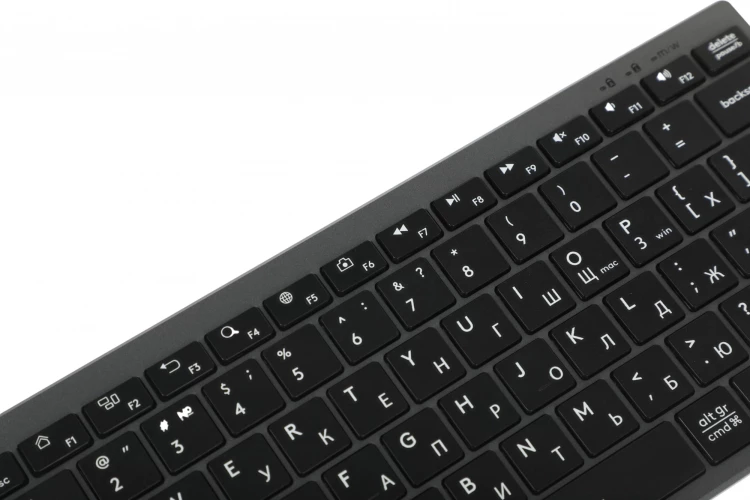 Клавиатура A4Tech Fstyler FX51 серый USB slim Multimedia (FX51 GREY)