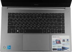 Ноутбук Infinix Inbook X3 Plus 12TH XL31 Core i3 1215U 8Gb SSD256Gb Intel UHD Graphics 15.6" IPS FHD (1920x1080) Free DOS grey WiFi BT Cam (71008301378)