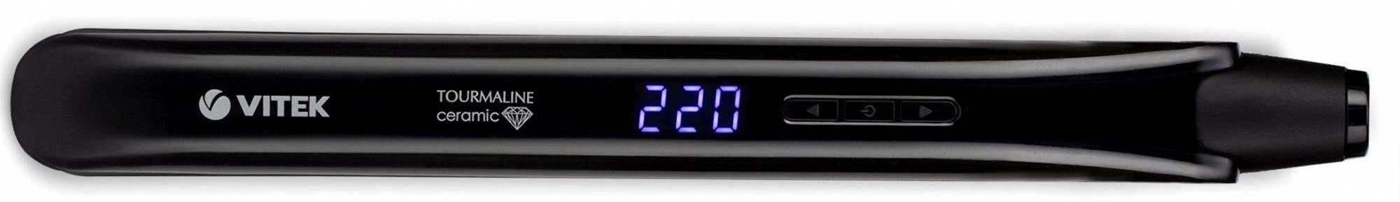 Выпрямитель Vitek 8286-VT-01 42Вт черный макс.темп.:220С покрытие:керамико-турмалиновое