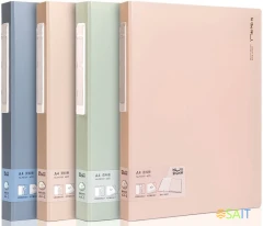 Папка с 60 прозр.вклад. Deli Nusign NS169 A4 пластик ассорти