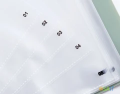 Папка с 60 прозр.вклад. Deli Nusign NS169 A4 пластик ассорти