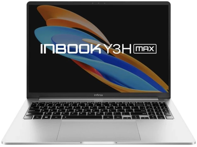 Ноутбук Infinix Inbook Y3H Max YL613H Core i5 12450H 16Gb SSD512Gb Intel UHD Graphics 16" IPS FHD (1920x1200) Windows 11 Home silver WiFi BT Cam (71008302343)