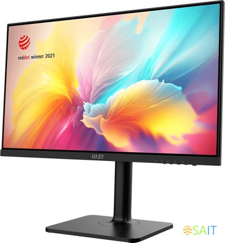 Монитор MSI 23.8" Modern MD2412P черный IPS LED 1ms 16:9 HDMI M/M матовая HAS Piv 300cd 178гр/178гр 1920x1080 100Hz FreeSync FHD USB 4.65кг