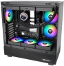 Вентилятор для корпуса Thermaltake CT120 Sync Reverse ARGB 120х120x25 черный 4-pin 31.2дБ (упак.:2шт) (CL-F173-PL12SW-A) Ret