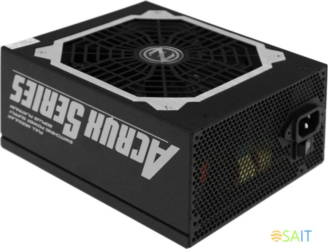 Блок питания Zalman ATX 1000W ZM1000-ARX 80+ platinum (20+4pin) APFC 135mm fan 12xSATA Cab Manag RTL