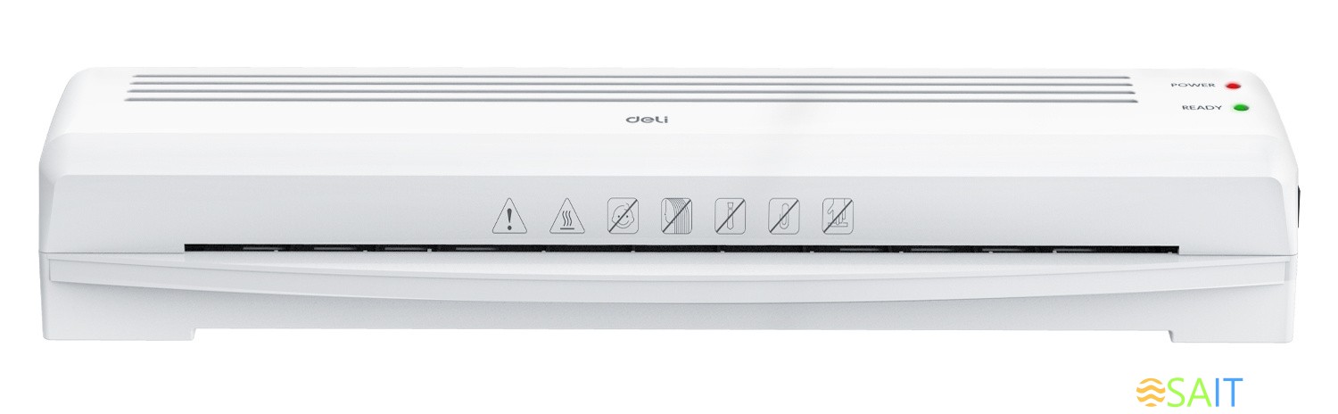 Ламинатор Deli E14379 белый A3 (80-125мкм) 26см/мин хол.лам. лам.фото реверс