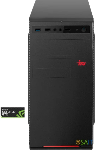 ПК IRU Home 310H6SE MT i5 12400 (2.5) 8Gb SSD512Gb UHDG 730 Free DOS GbitEth 400W черный (1996648)