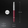 Ручка перьев. Parker 51 Core (2123496) Burgundy F сталь нержавеющая подар.кор.