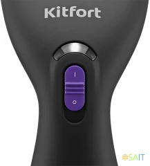 Отпариватель ручной Kitfort КТ-9199 900Вт черный/фиолетовый