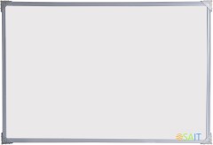 Доска магнитно-маркерная Silwerhof белый 100x150см алюминиевая рама лоток для аксессуаров