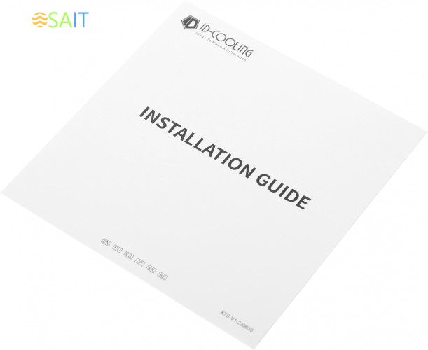 Устройство охлаждения(кулер) ID-Cooling SE-224-XTS ARGB Soc-AM5/AM4/1200/1700/1851 белый 4-pin 29dB Al+Cu 220W 650gr Ret (SE-224-XTS ARGB WHITE)