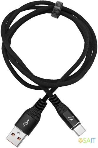 Кабель Digma DG-USBA-С-1M-27W USB (m)-USB Type-C (m) 1м черный