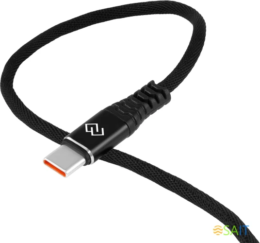 Кабель Digma DG-USBA-С-1M-27W USB (m)-USB Type-C (m) 1м черный