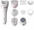 Эпилятор Philips BRE740/10 скор.:2 насад.:8 от аккум. белый