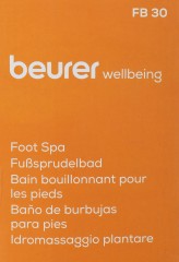 Гидромассажная ванночка для ног Beurer FB30 60Вт фиолетовый (638.50)