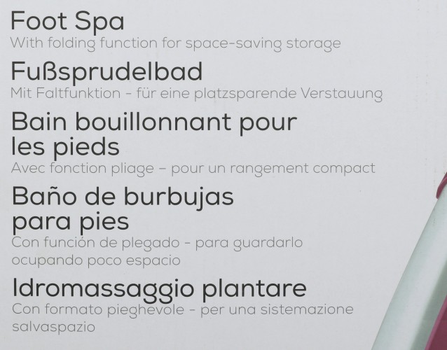 Гидромассажная ванночка для ног Beurer FB30 60Вт фиолетовый (638.50)